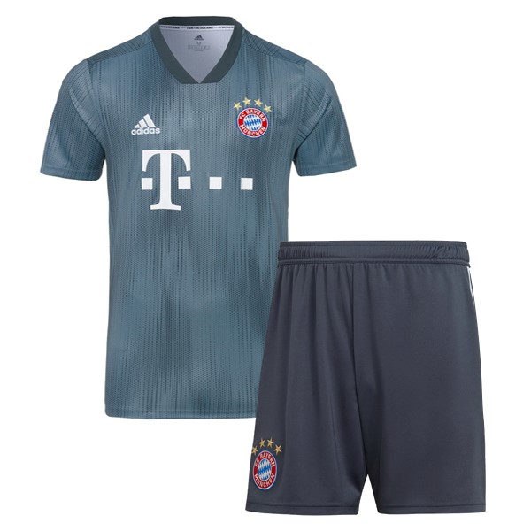 Trikot Bayern München Ausweich Kinder 2018-19 Grau Fussballtrikots Günstig